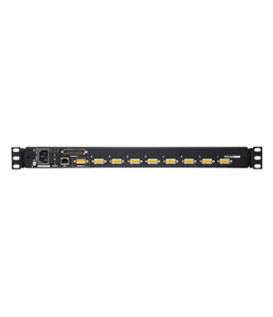 Aten | KVM over IP Switch with Daisy-Chain Port and USB Peripheral Support | 8-Port PS/2-USB VGA 19" LCD KVM