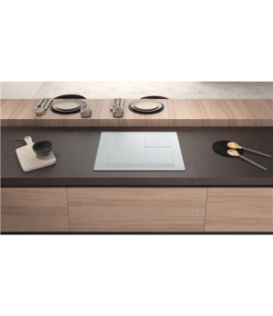 Hotpoint | Hob | HB 8460B NE/W | Induction | Number of burners/cooking zones 4 | Touch | Timer | White