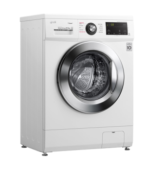 LG | Washing machine | F2J3WY5WE | Energy efficiency class E | Front loading | Washing capacity 6.5 kg | 1200 RPM | Depth 44 cm 