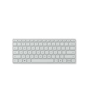 Microsoft | Designer Compact Keyboard | Compact Keyboard | Wireless | US | Bluetooth | Glacier | 288 g | Wireless connection