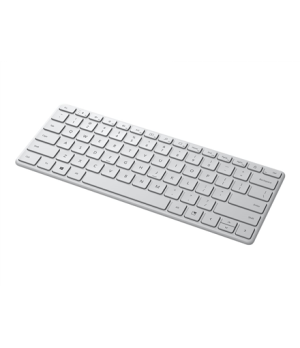 Microsoft | Designer Compact Keyboard | Compact Keyboard | Wireless | US | Bluetooth | Glacier | 288 g | Wireless connection