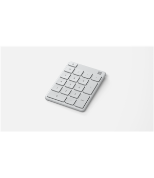 Microsoft | Numeric Keypad | MS NUMBER PAD | Numeric Keypad | Wireless | Batteries included | N/A | Bluetooth | Glacier | 81 g |