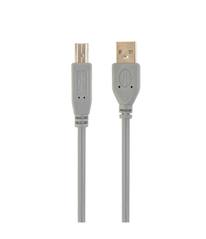 Cablexpert CCP-USB2-AMBM-6G USB 2.0 A-plug B-plug 6ft cable, grey color | Cablexpert | CCP-USB2-AMBM-6G | USB 2.0 A-plug B-plug 