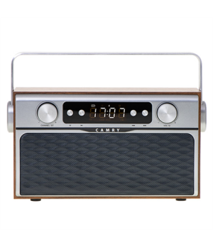 Camry | Bluetooth Radio | CR 1183 | 16 W | AUX in | Wooden