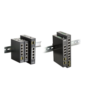 D-Link DIS-100G-6S Switch L2 Unmanaged Industrial, 4x10/100/1000Base-T ports, Steel case | D-Link