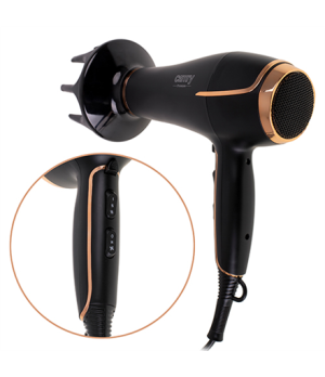 Camry | Hair Dryer | CR 2255 | 2200 W | Number of temperature settings 3 | Diffuser nozzle | Black