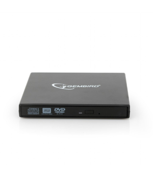 Gembird External USB DVD drive  DVD-USB-02 Interface USB 2.0 DVD CD read speed 24 x CD write speed 24 x