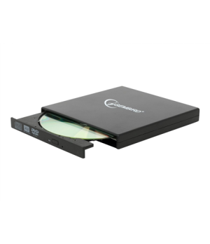 Gembird External USB DVD drive  DVD-USB-02 Interface USB 2.0 DVD CD read speed 24 x CD write speed 24 x