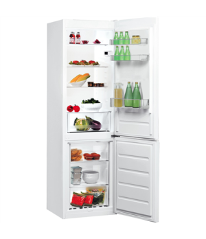 INDESIT | LI7 S1E W | Refrigerator | Energy efficiency class F | Free standing | Combi | Height 176.3 cm | Fridge net capacity 1