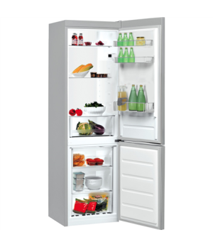 INDESIT | LI7 S1E S | Refrigerator | Energy efficiency class F | Free standing | Combi | Height 176.3 cm | Fridge net capacity 1