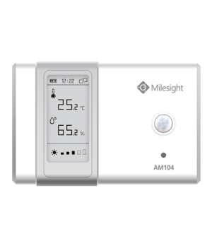 Milesight IoT LoRaWAN AM104 Indoor Ambience Monitoring Sensor Temperature Humidity Light Milesight