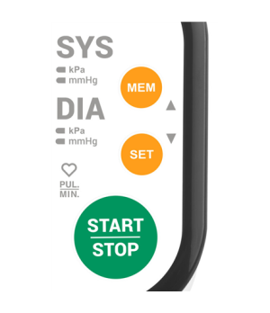 ETA | Upper Arm Blood Pressure Monitor | ETA229790000 | Memory function | Number of users 2 user(s)