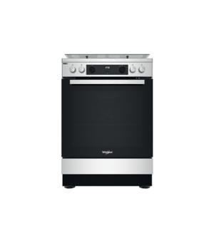 Whirlpool Cooker | WS68G8CHX/E/1 | Hob type Gas | Oven type  Electric | Stainless Steel | Width 60 cm | Digital | Depth 60 cm | 