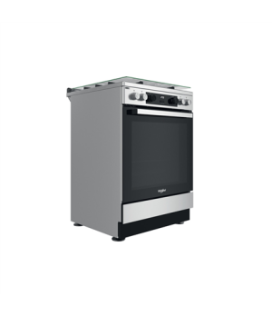 Whirlpool Cooker | WS68G8CHX/E/1 | Hob type Gas | Oven type  Electric | Stainless Steel | Width 60 cm | Digital | Depth 60 cm | 