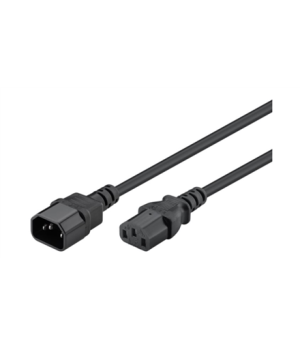 Goobay | Cold-device extension cord | 39203 | Black