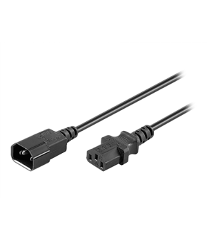 Goobay | Cold-device extension cord | 39203 | Black