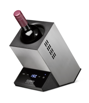 Caso | Wine cooler for one bottle | WineCase One | Energy efficiency class Not apply | Free standing | Bottles capacity 1 | Inox