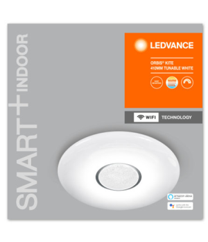 Ledvance SMART+ WiFi Orbis Ceiling Kite Tunable White 24W 110° 3000-6500K 410mm, White | Ledvance | SMART+ WiFi Orbis Ceiling Ki