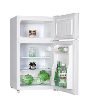 Goddess | GODRDE085GW8AF | Refrigerator | Energy efficiency class F | Free standing | Double Door | Height 85 cm | Fridge net ca