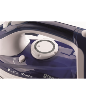 Gorenje | Steam Iron | SIH2600BLC | Steam Iron | 2600 W | Water tank capacity 350 ml | Continuous steam 30 g/min | Steam boost p