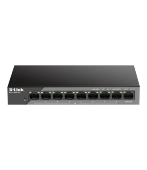 D-Link DSS-100E-9P Switch L2 Unmanaged,Stand-alone,8x10/100Base-TX ports,1x10/100/1000Base-T port | D-Link