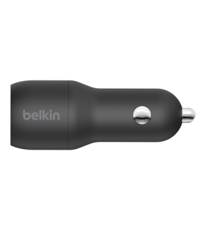 Belkin | Dual USB-A Car Charger 24W + USB-A to Lightning Cable | BOOST CHARGE