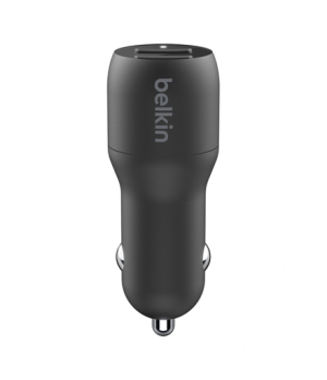 Belkin | Dual USB-A Car Charger 24W + USB-A to Lightning Cable | BOOST CHARGE