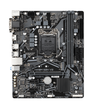 Gigabyte | H410M S2H V2 1.0 M/B | Processor family Intel | Processor socket LGA1200 | DDR4 DIMM | Memory slots 2 | Supported har