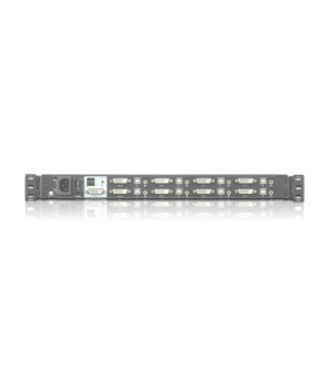 Aten CL6708MW  8-Port USB DVI Single Rail WideScreen LCD KVM Switch | Aten | KVM over IP Switch with Daisy-Chain Port and USB Pe