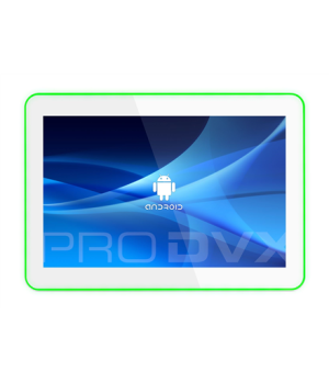 ProDVX APPC-10SLBW 10.1" Android  8 Panel PC (SOC)/surround LED/RJ45+WiFi/White | ProDVX | APPC-10SLBW | 10.1 " | 24/7 | Android