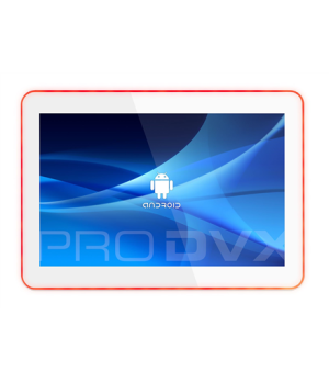 ProDVX APPC-10SLBW 10.1" Android  8 Panel PC (SOC)/surround LED/RJ45+WiFi/White | ProDVX | APPC-10SLBW | 10.1 " | 24/7 | Android