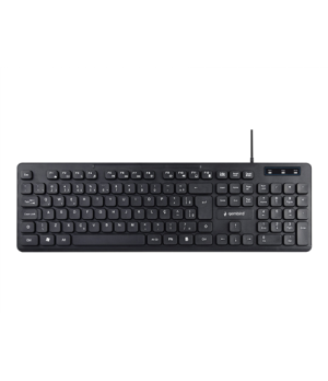 Gembird | Multimedia Keyboard | KB-MCH-04 | Multimedia | Wired | US | Black