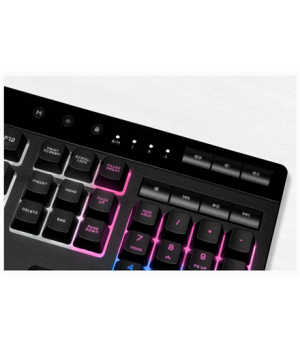 Corsair | Rubber Dome | Gaming Keyboard | K55 RGB PRO XT | Gaming keyboard | Wired | RGB LED light | US | Black