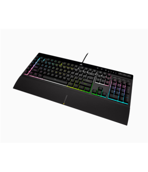 Corsair | Rubber Dome | Gaming Keyboard | K55 RGB PRO XT | Gaming keyboard | Wired | RGB LED light | US | Black