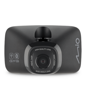 Mio MiVue 818 WQHD 2K 1440P GPS Wi-Fi Dash Cam Bluetooth Audio recorder