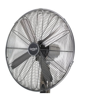 Gerlach | Velocity Fan | GL 7325 | Stand Fan | Silver | Diameter 45 cm | Number of speeds 3 | Oscillation | 190 W | Yes