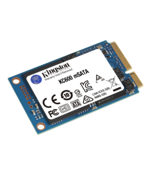 Kingston | KC600 | 256 GB | Solid-state drive interface mSATA | Read speed 550 MB/s | Write speed 500 MB/s