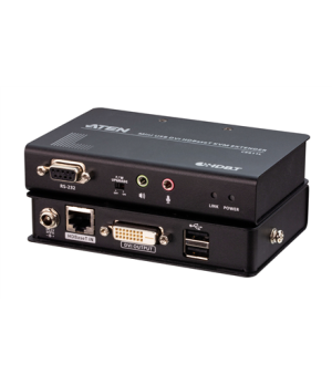 Aten | CE611 Mini USB DVI HDBaseT KVM Extender, 1920 x 1200@100m