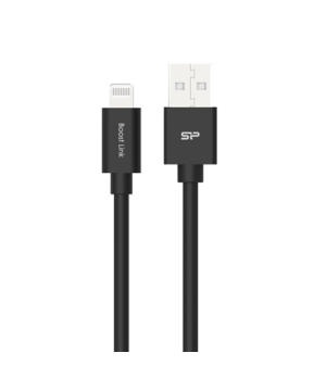 Silicon Power | USB Type-A to Lightning Cable | LK15 MFi | Apple | PVC | Black