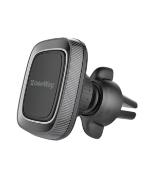 ColorWay | Air Vent-2 | Magnetic Car Holder For Smartphone | Adjustable | Magnetic | Gray | Fastening to the car air duct deflec