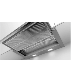 Bosch | Hood Serie 4 | DFS067A51 | Energy efficiency class A | Telescopic | Width 60 cm | 399 m³/h | Push Buttons | Silver | LED