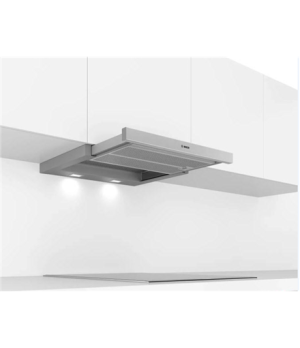 Bosch | Hood Serie 4 | DFS067A51 | Energy efficiency class A | Telescopic | Width 60 cm | 399 m³/h | Push Buttons | Silver | LED