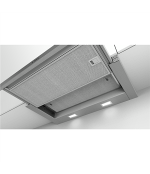 Bosch | Hood Serie 4 | DFM064A53 | Energy efficiency class A | Telescopic | Width 60 cm | 270 m³/h | Push Buttons | Silver | LED