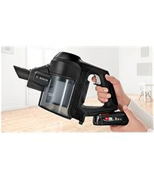 Bosch | Vacuum cleaner | BBS611BSC | Handstick 2in1 | Handstick 2in1 | 18 V | Operating time (max) 30 min | Black