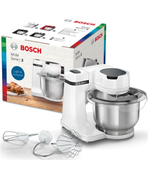 Bosch | MUMS2EW00 | 700 W | MUM Serie Kitchen Machine | Number of speeds 4 | Bowl capacity 3.8 L | White