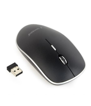 Gembird | Silent Wireless Optical Mouse | MUSW-4BS-01 | Optical mouse | USB | Black