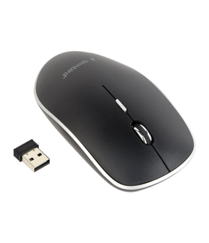 Gembird | Silent Wireless Optical Mouse | MUSW-4BS-01 | Optical mouse | USB | Black