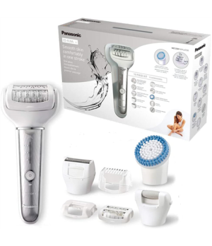 Panasonic Epilator ES-EL9A-S503 Operating time (max) 30 min Number of power levels 3 Wet & Dry White/Silver