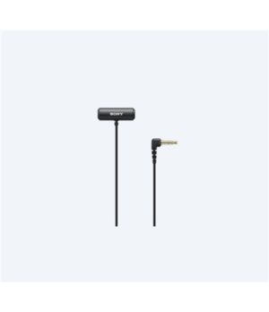 Sony | Compact Stereo Lavalier Microphone | ECM-LV1 | The ECM-LV1 is equipped with miniature omnidirectional mic capsules that c