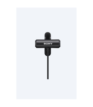 Sony | Compact Stereo Lavalier Microphone | ECM-LV1 | The ECM-LV1 is equipped with miniature omnidirectional mic capsules that c